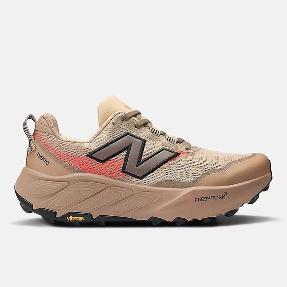 New Balance Fresh Foam X Hierro V9 Mens Size 8- 2E Trail Running Shoe Beige